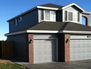 Adding an Attached 12x 24 One Car Garage with Brick & Lap Siding