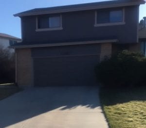 Attached Car Garage - 12x30 with Lap & Brick - Before Look