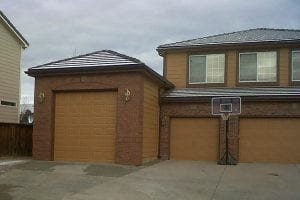 16x36 Attached RV Garage - Attached Garage Builders Denver